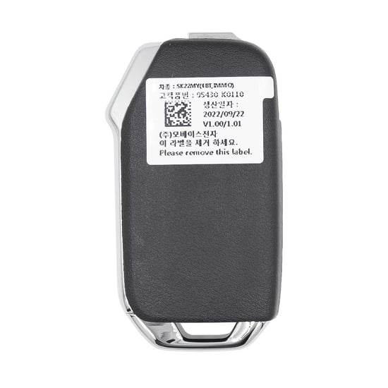 New-KIA-Soul-2019-2022-Genuine-OEM-Flip-Remote-Key-3+1-Buttons-433MHz-OEM-Part-Number:-95430-K0110---FCC-ID:-SY5SKRGE04---Transponder---ID:-HITAG-128-bits-AES-ID4A-PCF7939MA