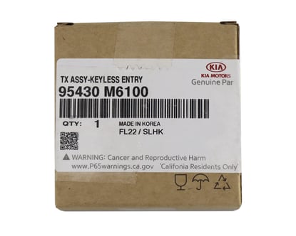 Brand-New-KIA-Forte-2019-2020-Genuine-OEM-Flip-Remote-Key-4-Button-433MHz-95430-M6100-95430M6100---FCCID:-CQOTD00660---Emirates-Keys