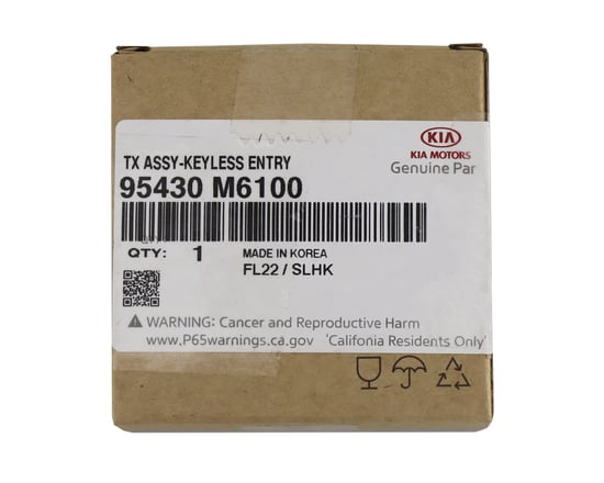 Brand-New-KIA-Forte-2019-2020-Genuine-OEM-Flip-Remote-Key-4-Button-433MHz-95430-M6100-95430M6100---FCCID:-CQOTD00660---Emirates-Keys