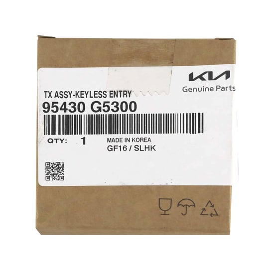 New-KIA-Niro-2021-Genuine-OEM-Flip-Remote-Key-4-Buttons-433MHz-Manufacturer-Part-Number:-95430-G5300-FCCID:-SY5SKRGE04---Emirates-Keys