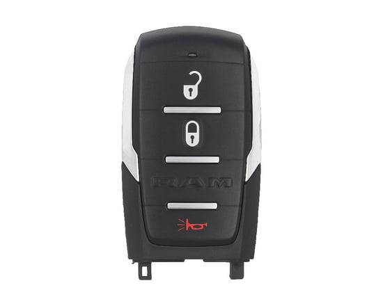 Dodge-RAM-2019-2024-Genuine-Smart-Remote-Key-3-Buttons-433-MHz-68575600AA,-68584151AA
