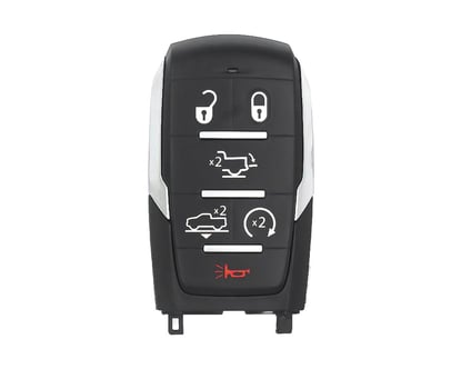 Dodge-RAM-1500-Limited-Longhorn-2019-2024-Genuine-Smart-Remote-Key-6-Buttons-433MHz-68584158AA