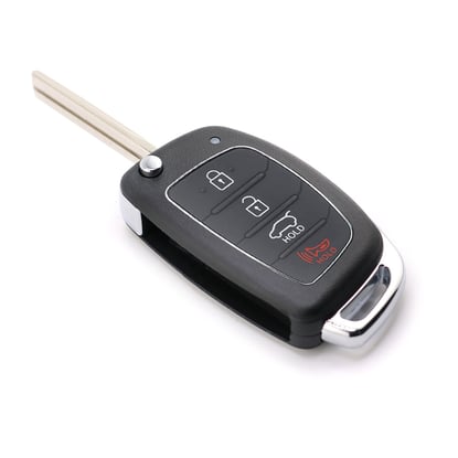 New-Xhorse-VVDI-Wireless-Universal-Flip-Remote-Key-3+1-Buttons-Hyundai-Style-XNHY03EN-High-Quality-Best-Price---Emirates-Keys