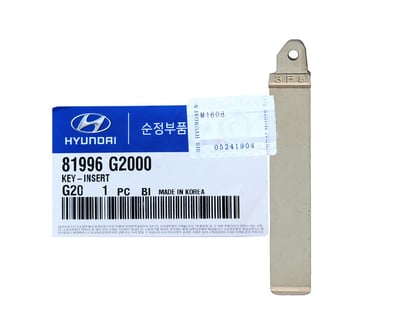 New-Genuine-OEM-Hyundai-Ioniq-2016-Flip-Remote-Key-Blade-Manufacturer-Part-Number:-81996-G2000---MK3