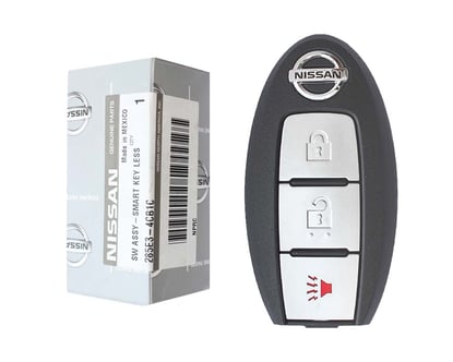 Brand-NEW-Nissan-Rogue-2014-2015-Genuine-OEM-Smart-Remote-Key-3-Buttons-433MHz-285E3-4CB1C---285E3-4CB1A-,-FCCID:-KR5S180144106---Emirates-Keys