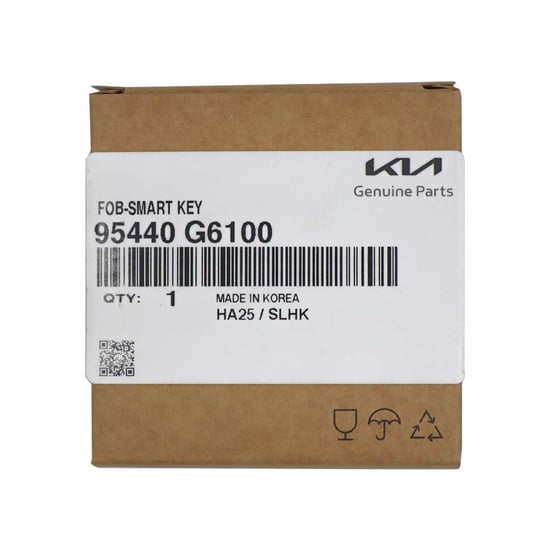 New-KIA-Picanto-2021-Genuine-OEM-Smart-Key-3-Buttons-433MHz-Manufacturer-Part-Number:-95440-G6100-FCC-ID:-SYEC3FOB1611---Emirates-Keys