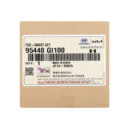 New-Hyundai-IONIQ-5-2024-Genuine---OEM-Smart-Remote-Key-4+1-Buttons-433MHz-OEM-Part-Number:-95440-GI100,-95440GI100---Emirates-Keys