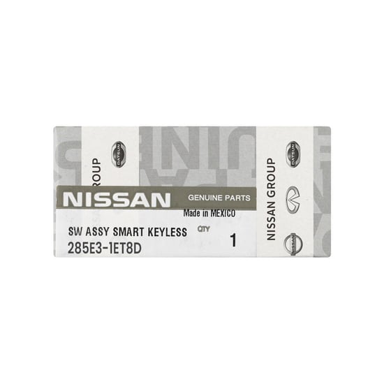 New-Nissan-370Z-2019-2022-Genuine---OEM-Smart-Remote-Key-2+1-Buttons-433MHz-OEM-Part-Number:-285E3-1ET8D,-285E31ET8D----Emirates-Keys