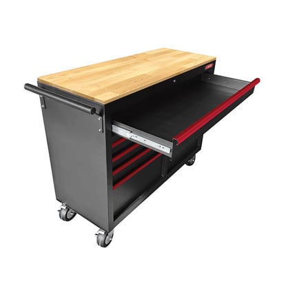 New-GATmatic-GEC905-Wood-Worktop-Tool-Cabinet-With-Heavy-duty-Casters-Is-Made-From-Strong-Steel-Which-Is-Covered-By-Powder-Coating-Finish---Emirates-Keys