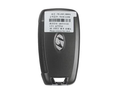 NEW-Hyundai-I30-2018-Genuine-OEM-Flip-Remote-Key-3-Buttons-433MHz-DST80-Transponder-95430-G3200-95430G3200---FCCID:-OKA-450T---MK3