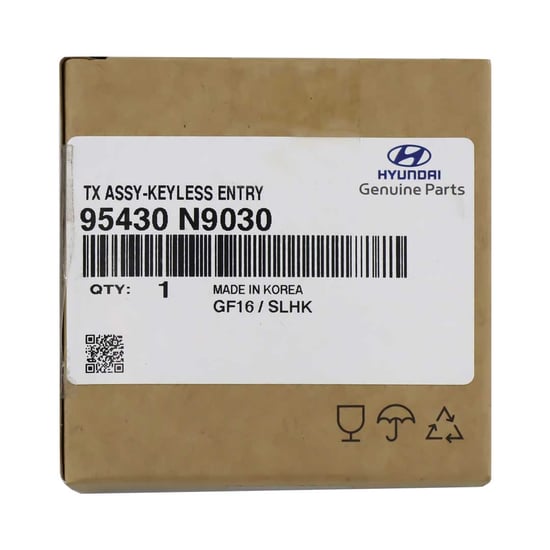 Picture of Hyundai Tucson 2022 Genuine Flip Remote 3 Buttons 433MHz 95430-N9030