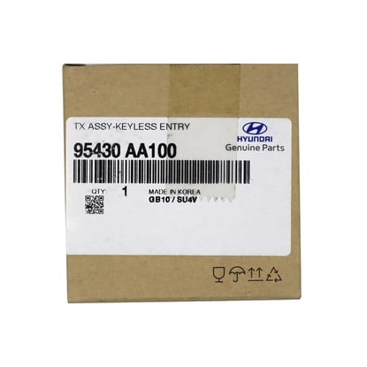 New-Hyundai-Elantra-2021-Genuine-OEM-Flip-Remote-Key-4-Buttons-433MHz-Manufacturer-Part-Number:-95430-AA100---Emirates-Keys