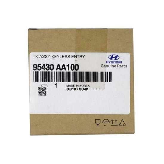 New-Hyundai-Elantra-2021-Genuine-OEM-Flip-Remote-Key-4-Buttons-433MHz-Manufacturer-Part-Number:-95430-AA100---Emirates-Keys