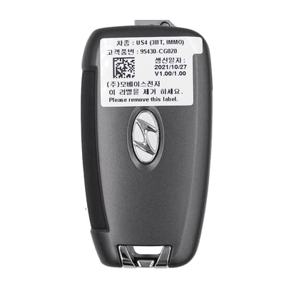 New-Hyundai-Staria-2022-Genuine---OEM-Flip-Remote-Key-3-Button-433MHz-OEM-Part-Number:-95430-CG020---FCC-ID:-RKE-4F40---Emirates-Keys
