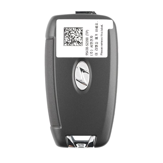 New-Hyundai-Santa-Fe-2022-Genuine---OEM-Flip-Remote-Key-2+1-Buttons-433MHz-OEM-Part-Number:-95430-S2200-,-95430S2200---Emirates-Keys