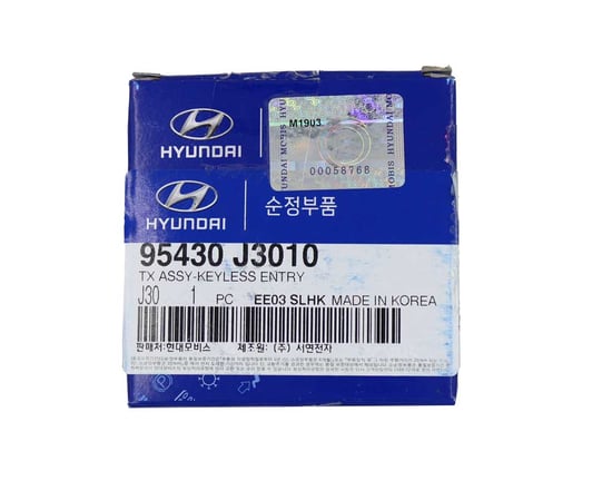 NEW-Hyundai-Veloster-2019-2020-Genuine-OEM-Flip-Remote-Key-4-Buttons-433MHz-95430-J3010-95430J3010---FCCID:-SY5IGRGE04---Emirates-Keys
