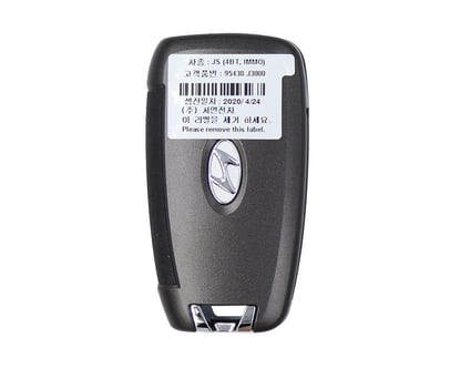 NEW-Hyundai-Veloster-2019-2020-Genuine-OEM-Flip-Remote-Key-4-Buttons-433MHz-95430-J3000-95430J3000---FCCID:-SY5IGRGE04---Emirates-Keys