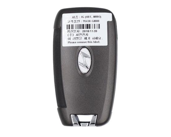 NEW-Hyundai-Granduer-2018-Genuine-OEM-Flip-Remote-Key-4-Buttons-433MHz-95430-G8000-95430G8000,-FCCID:-OSLOKA-450T---Emirates-Keys