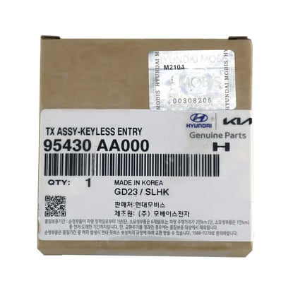 Brand-New-Hyundai-Elantra-2021-Genuine-OEM-Flip-Remote-Key-4-Buttons-433MHz-Box