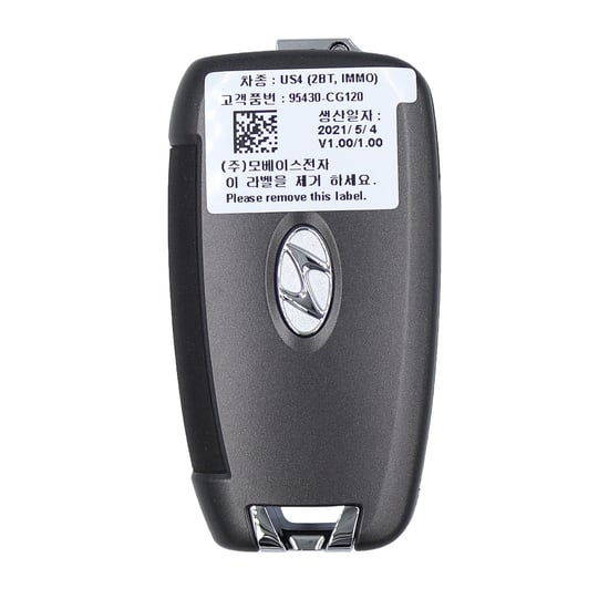 New-Hyundai-Staria-2022-Genuine---OEM-Flip-Remote-Key-2-Button-433MHz-OEM-Part-Number:-95430-CG120---FCC-ID:-RKE-4F44---Emirates-Keys