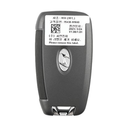 Used-Hyundai-Tucson-2022-Original-Flip-Remote-Key-2+1-Buttons-433MHz-OEM-Part-Number:-95430-N9040,-95430N9040---Emirates-Keys