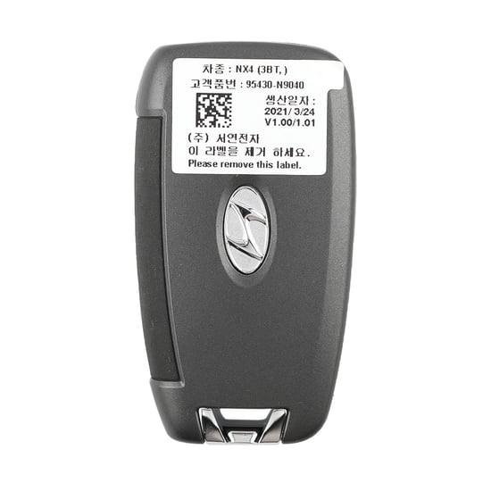 Used-Hyundai-Tucson-2022-Original-Flip-Remote-Key-2+1-Buttons-433MHz-OEM-Part-Number:-95430-N9040,-95430N9040---Emirates-Keys