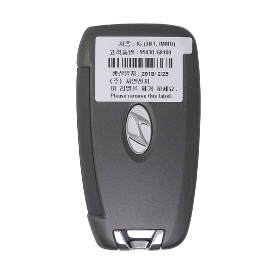 Used-Hyundai-Azera-2018-2019-Original-Flip-Remote-Key-3-Buttons-433MHz-OEM-Part-Number:-95430-G8100---95430G8100---FCC-ID:-SVI-IGRGE03---Emirates-Keys