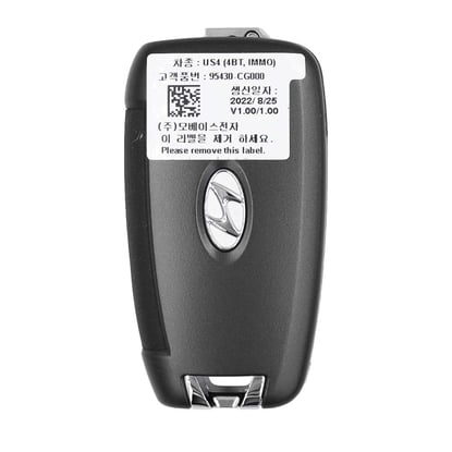 New-Hyundai-Staria-Genuine---OEM-Flip-Remote-Key-3+1-Buttons-433MHz-OEM-Part-Number:-95430-CG000---Emirates-Keys
