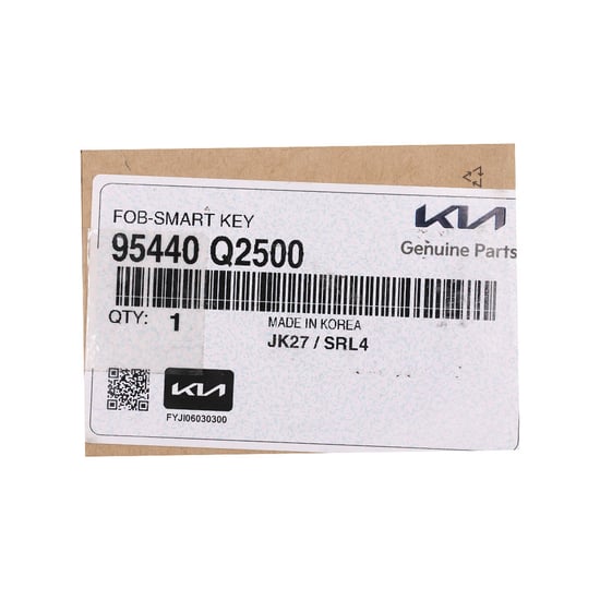 New-Kia-Sportage-2024-Genuine---OEM-Smart-Remote-Key-3-Buttons-433MHz-OEM-Part-Number:-95440-Q2500,-95440Q2500---Emirates-Keys