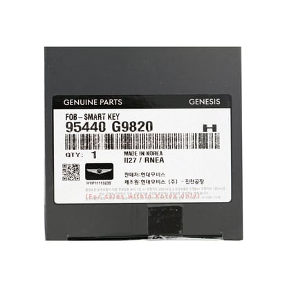 New-Hyundai-Genesis-G70-2024-Genuine---OEM-Smart-Remote-Key-4+1-Buttons-433MHz-OEM-Part-Number:-95440-G9820-,-95440G9820---Emirates-Keys