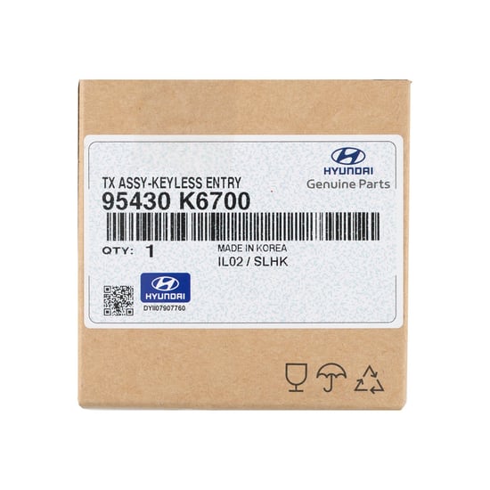New-Hyundai-Grand-I10-2024-Genuine---OEM-Flip-Remote-3-Buttons-433MHz-OEM-Part-Number:-95430-K6700-,-95430K6700---Emirates-Keys