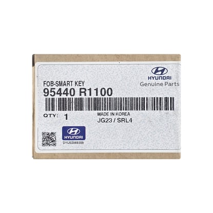 New-Hyundai-HB20-2022-Genuine---OEM-Smart-Remote-Key-3+1Buttons-433MHz-OEM-Part-Number:-95440-R1100,-95440R1100---Emirates-Keys