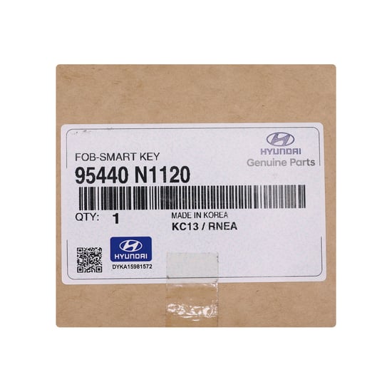 New-Hyundai-Grandeur-2025-Genuine---OEM-Smart-Remote-Key-4-Buttons-433MHz-OEM-Part-Number:-95440-N1120,-95440N1120---Emirates-Keys
