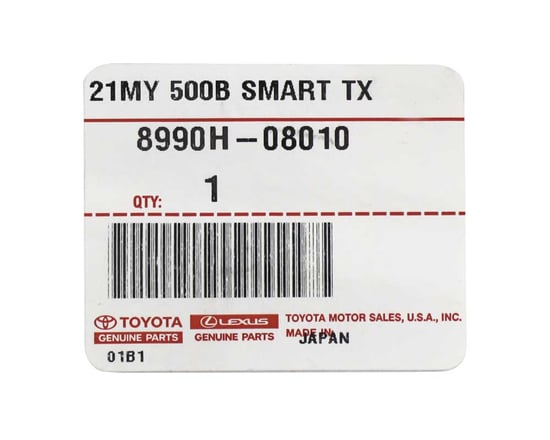 Brand-New-Toyota-Sienna-2021-Genuine-OEM-Smart-Key-6-Button-315MHz-8990H-08010-8990H08010---FCCID:-