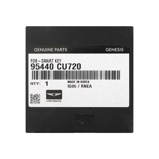 New-Genesis-GV60-2023-Genuine---OEM-Smart-Remote-Key-7-Buttons-433MHz-OEM-Part-Number:-95440-CU720-,-95440CU720---Emirates-Keys