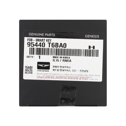 New-Genesis-GV80-Genuine---OEM-Smart-Remote-Key-4+1-Buttons-433MHz-OEM-Part-Number:-95440-T6BA0-,-95440T6BA0---Emirates-Keys
