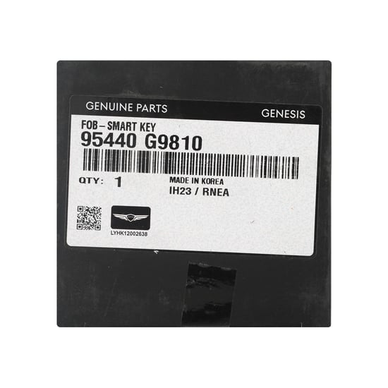 New-Genesis-G70-2024-Genuine---OEM-Smart-Remote-Key-4-Buttons-433MHz-OEM-Part-Number:-95440-G9810-,-95440G9810----Emirates-Keys