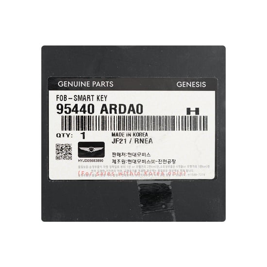 New-Genesis-Genuine---OEM-Smart-Remote-Key-6+1-Buttons-433MHz-OEM-Part-Number:-95440-ARDA0,-95440ARDA0---Emirates-Keys