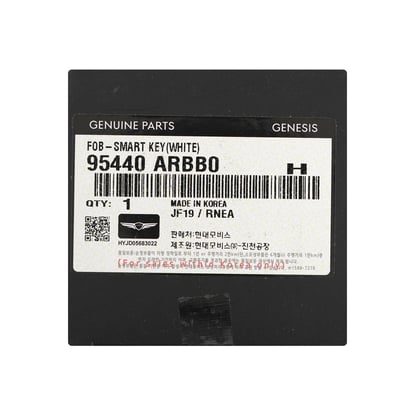 New-Genesis-Genuine---OEM-Smart-Remote-Key-4+1-Buttons-433MHz-OEM-Part-Number:-95440-ARBB0,-95440ARBB0---Emirates-Keys