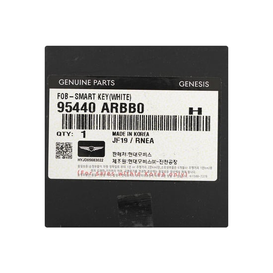 New-Genesis-Genuine---OEM-Smart-Remote-Key-4+1-Buttons-433MHz-OEM-Part-Number:-95440-ARBB0,-95440ARBB0---Emirates-Keys