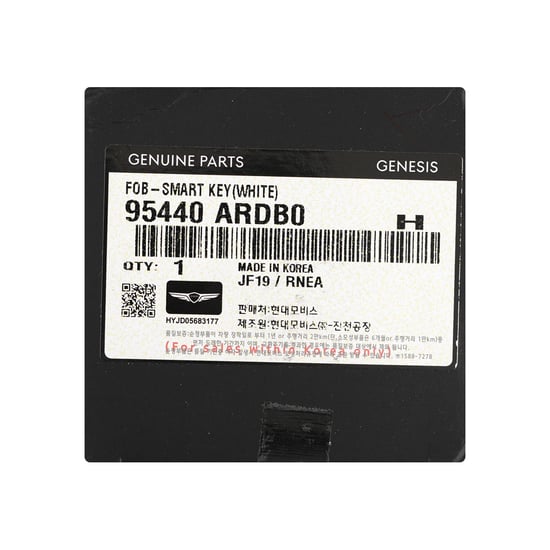 New-Genesis-Genuine---OEM-Smart-Remote-Key-6+1-Buttons-433MHz-OEM-Part-Number:-95440-ARDB0,-95440ARDB0---Emirates-Keys