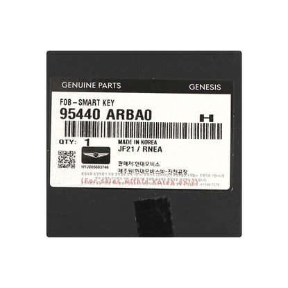 New-Genesis-Genuine---OEM-Smart-Remote-Key-4+1-Buttons-433MHz-OEM-Part-Number:-95440-ARBA0,-95440ARBA0---Emirates-Keys