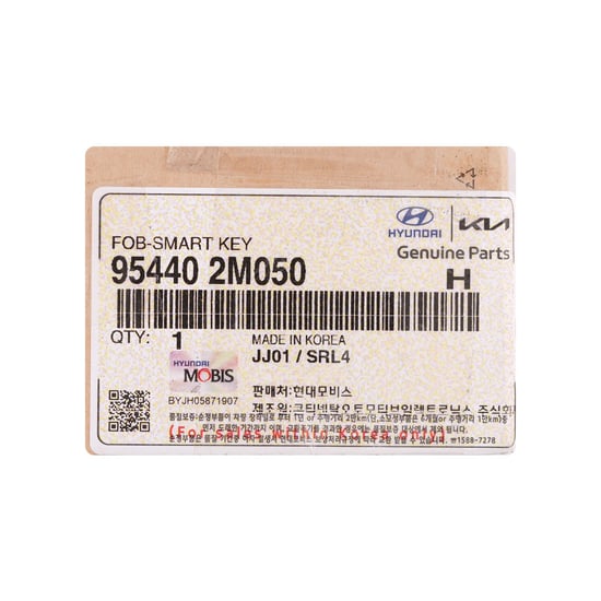 New-Hyundai-Genesis-Coupe-2009-Genuine---OEM-Smart-Remote-Key-4-Buttons-447MHz-OEM-Part-Number:-95440-2M050---95440-2M000---Emirates-Keys