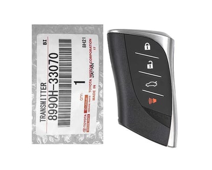 Brand-New-Lexus-ES350-2018-2019-Genuine-OEM-Smart-Remote-Key-4-Buttons-433MHz-8990H-33070-8990H33070---Emirates-Keys