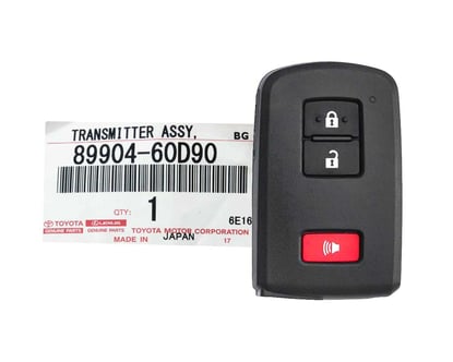 Brand-NEW-Toyota-Land-Cruiser-2016-2017-Genuine-OEM-Smart-Key-3-Buttons-433MHz-89904-60D90-8990460D90---FCCID:-BH1EK---Emirates-Keys