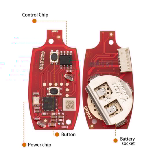 New-Xhorse-XKGD22EN-Wire-Garage-Remote-Key-2-Buttons-2nd-Generation-,-Compatible-with-all-the-VVDI-tools---Emirates-Keys