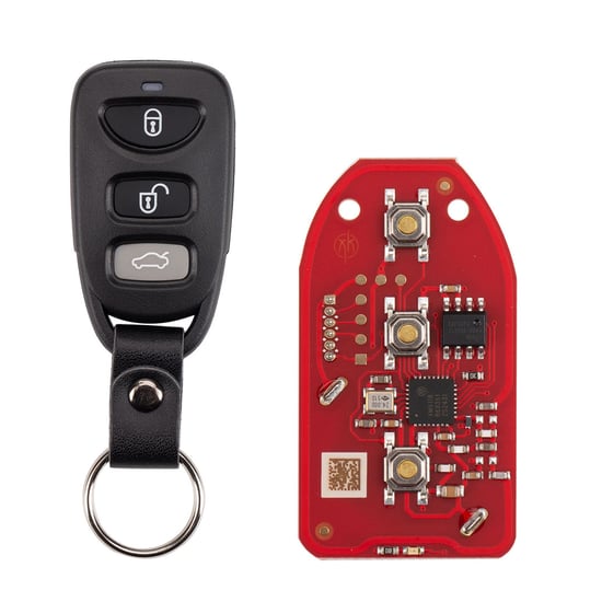 New-Xhorse-VVDI-Key-Tool-VVDI2-Wire-Remote-Key-3+1-Button-Hyundai-Medal-Type-XKHY21EN-2nd-Generation-(-New-Version-of-XKHY01EN-)---Emirates-Keys