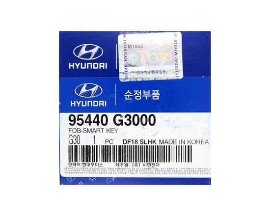 NEW-Hyundai-Elantra-GT-2018-2019-Genuine-OEM-Smart-Key-Remote-4-Buttons-433MHz-95440-G3000-95440G3000,-FCCID:-NYOSYEC4FOB1608--Emirates-Keys