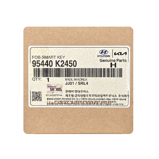 New-Hyundai-Venue-2024-Genuine--OEM-Smart-Remote-Key-3+1-Buttons-433MHz-OEM-Part-Number:-95440-K2450,-95440K2450----Emirates-Keys