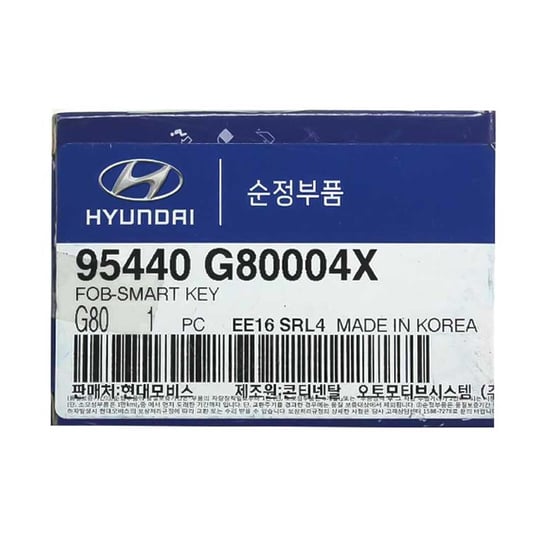 Brand-NEW-Hyundai-Grandeur-2018-Genuine-OEM-Smart-Remote-Key-4-Buttons-433MHz-95440-G80004X-95440G80004X---Emirates-Keys